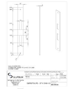 MA-045-03_DØRSTOLPE - 37 X 318 X 3_SLUTBLIK.DK_01
